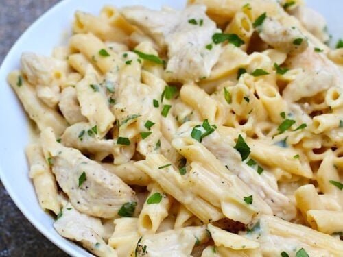 WHITE SAUCE PASTA