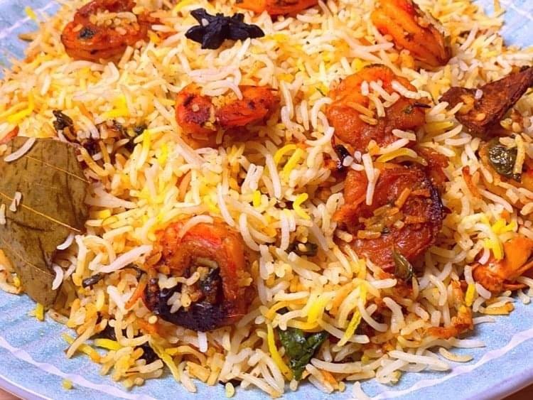GRILLED SHRIMP BIRIYANI